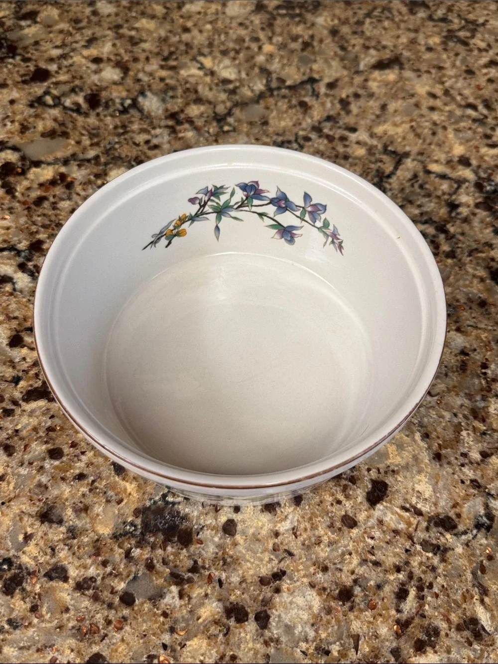 Woodhill by Citation Ceramic 6” Soufflé Round Baking Dish Microwave & Oven Safe
